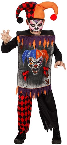 Halloweenkostuum Sinister Joker voor kinderen