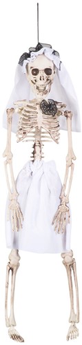Deco Enge Bruid Skelet (42cm)