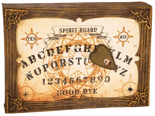 Spirit Bord met Bewegingssensor Halloween Decoratie (31x22cm)